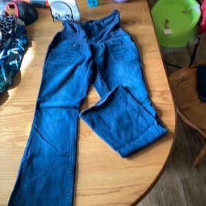 Motherhood maternity flare jeans size M